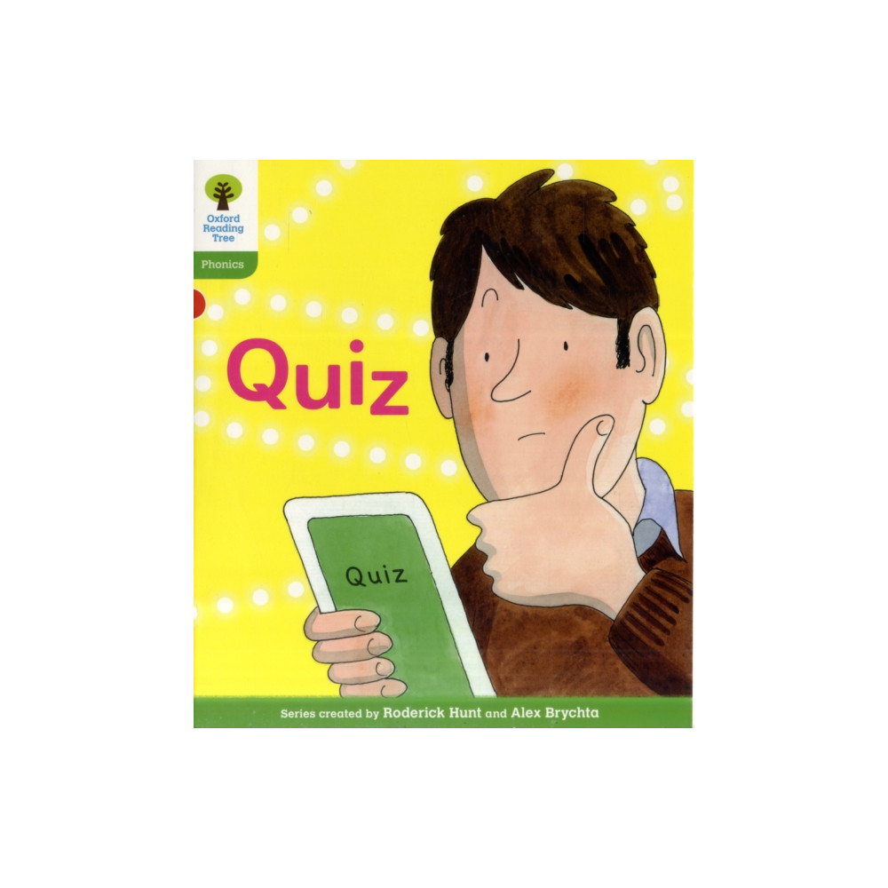 Produktbild för Oxford Reading Tree: Level 2: Floppy's Phonics Fiction: Quiz (häftad, eng)