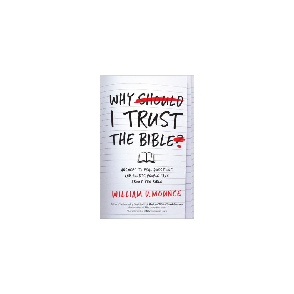 Produktbild för Why I Trust the Bible (häftad, eng)