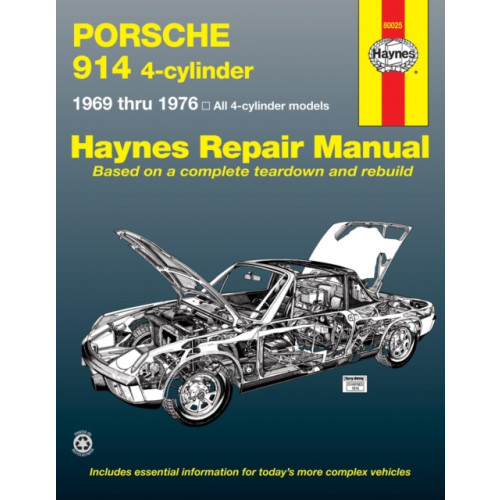 Haynes Publishing Group Porsche 914 4-cylinder (1969-1976) Haynes Repair Manual (USA) (häftad, eng)