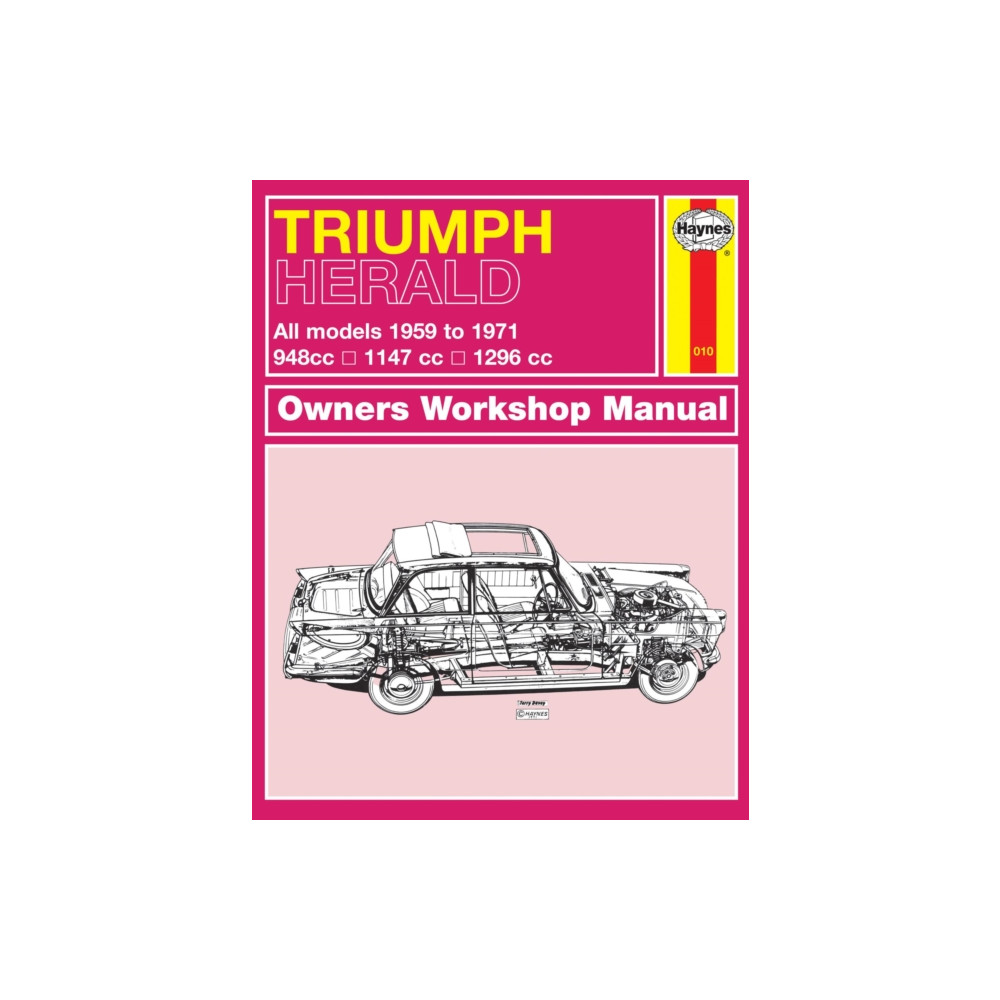 Produktbild för Triumph Herald Owner's Workshop Manual (häftad, eng)