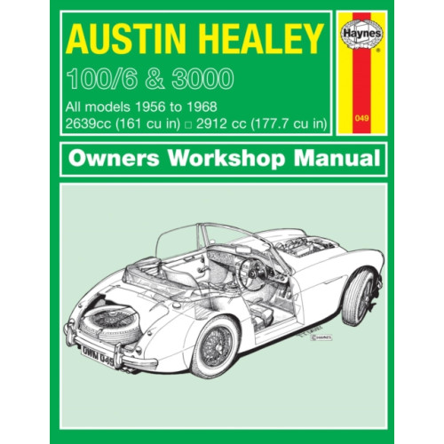 Haynes Publishing Group Austin Healey 100/6 & 3000 (56 - 68) Haynes Repair Manual (häftad, eng)