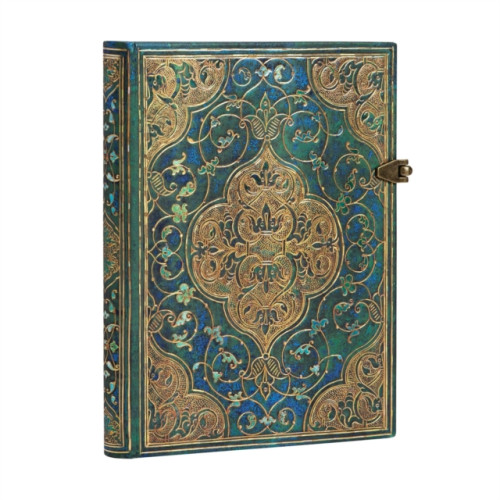 paperblanks Turquoise Chronicles Midi Lined Hardcover Journal (inbunden, eng)