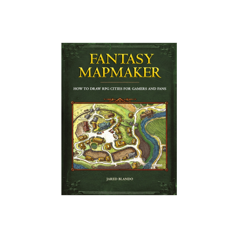 Produktbild för Fantasy Mapmaker (häftad, eng)