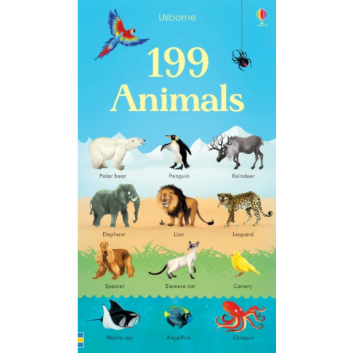 Usborne Publishing Ltd 199 Animals (bok, board book, eng)