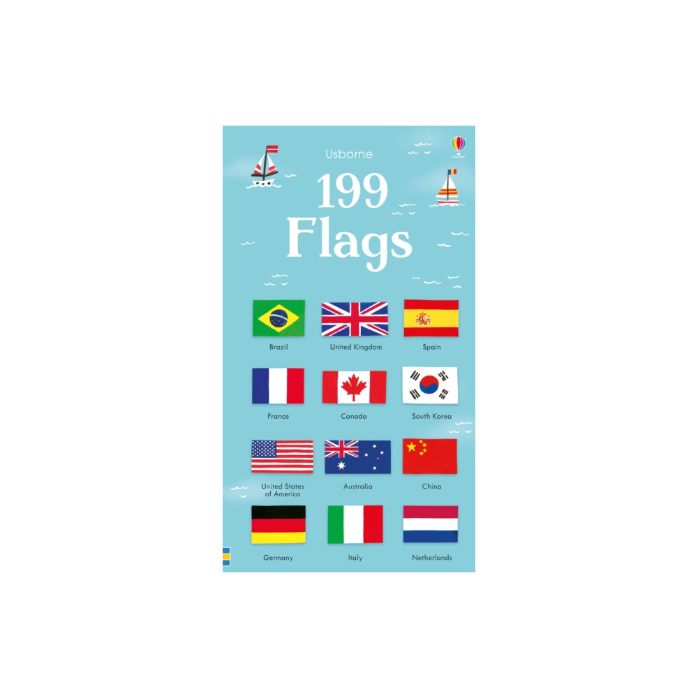 Produktbild för 199 Flags (bok, board book, eng)