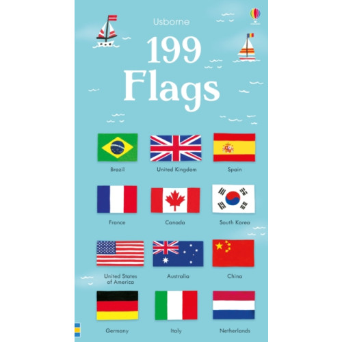 Usborne Publishing Ltd 199 Flags (bok, board book, eng)