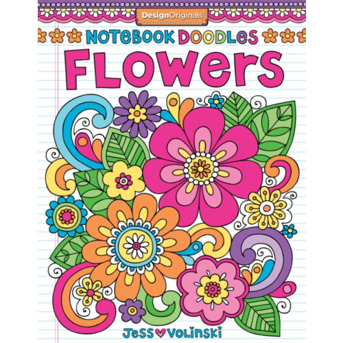 Design Originals Notebook Doodles Flowers (häftad, eng)