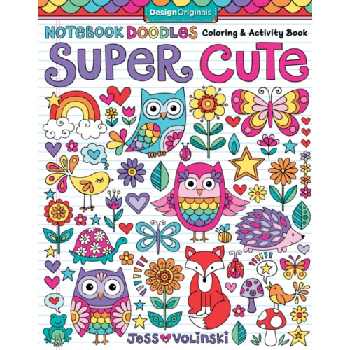 Design Originals Notebook Doodles Super Cute (häftad, eng)