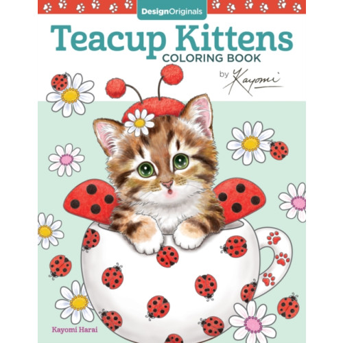 Design Originals Teacup Kittens Coloring Book (häftad, eng)
