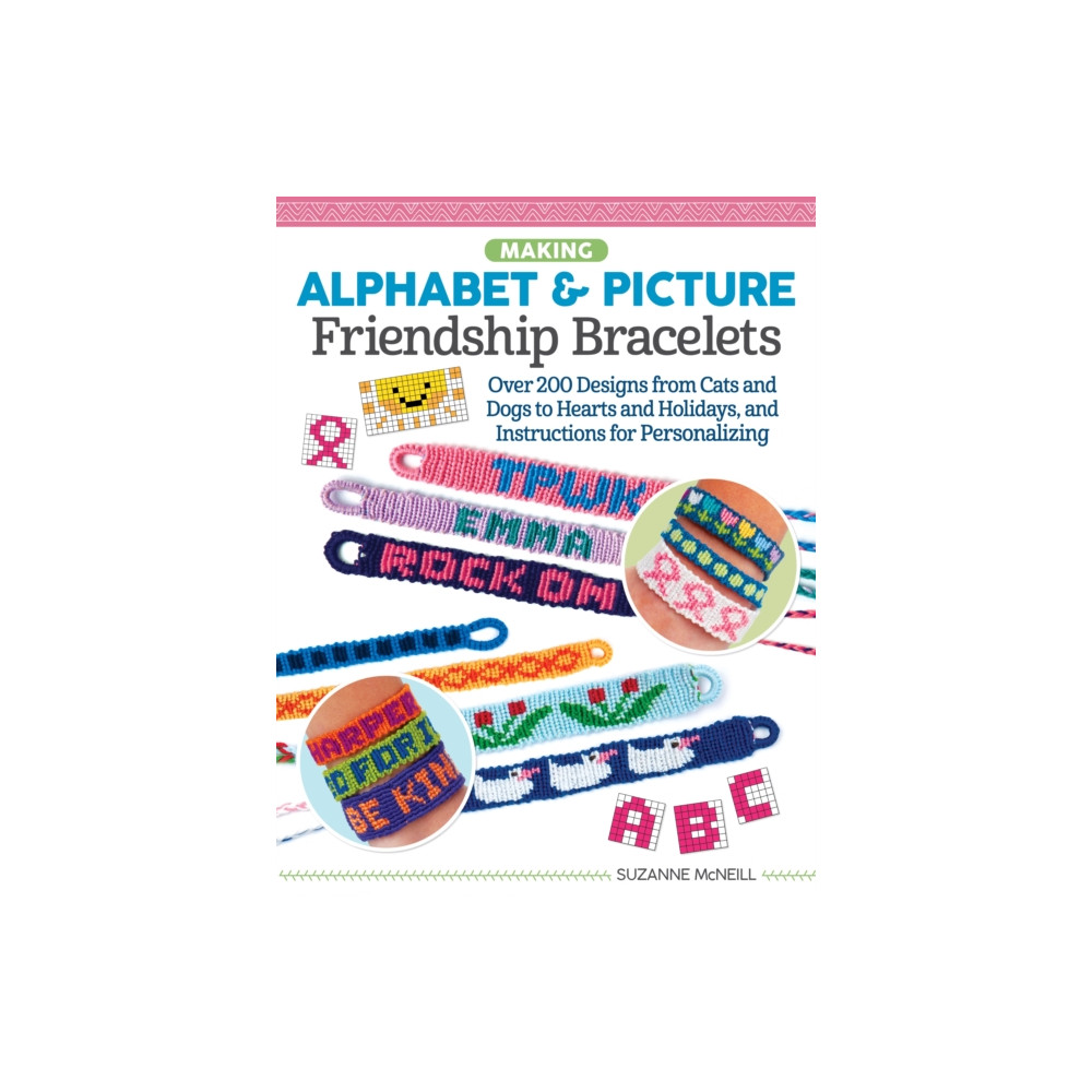Produktbild för Making Alphabet & Picture Friendship Bracelets (häftad, eng)