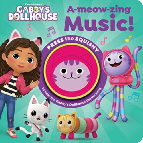 Phoenix International Publications, Incorporated Squishy Gabbys Dollhouse A-Meow-zing Music 1 Button (inbunden, eng)