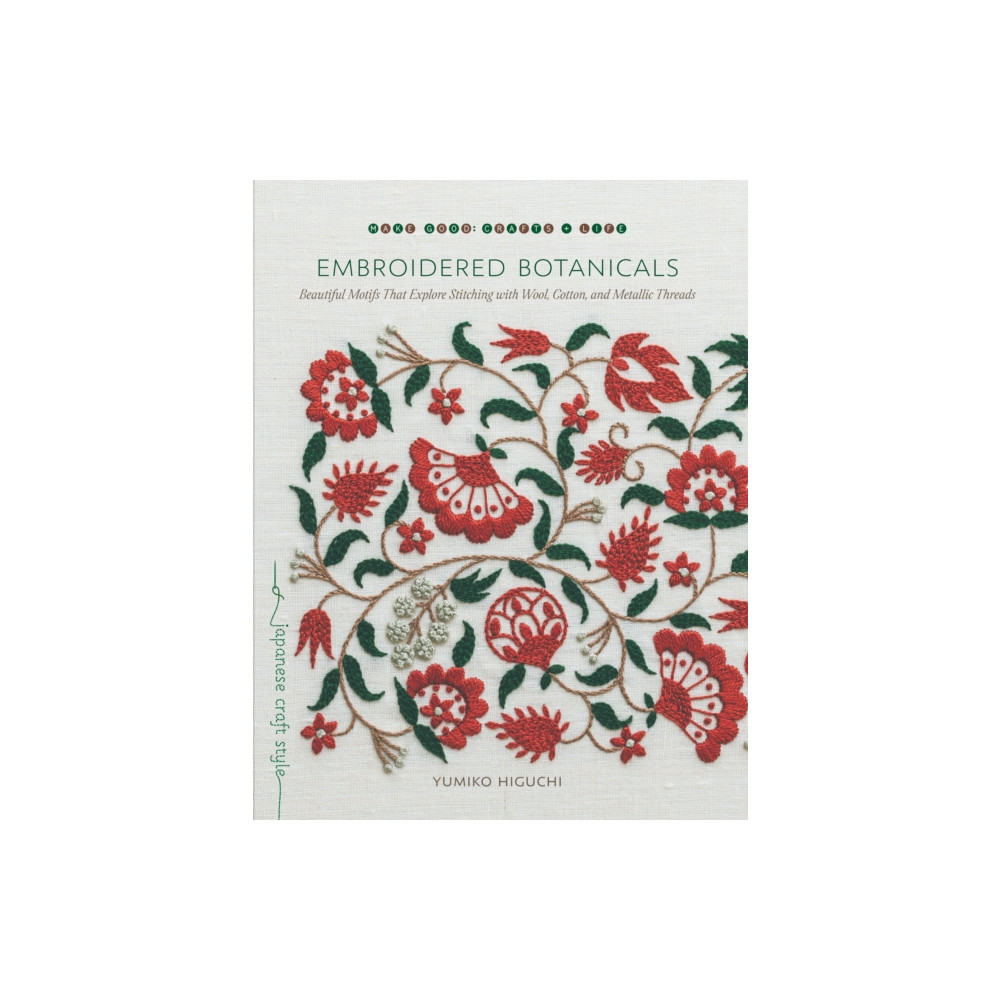 Produktbild för Embroidered Botanicals (häftad, eng)