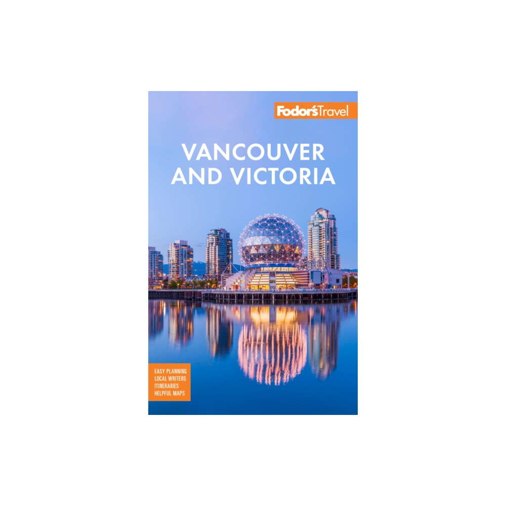 Produktbild för Fodor's Vancouver & Victoria (häftad, eng)