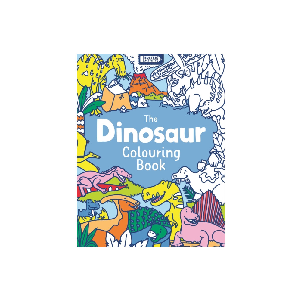 Produktbild för The Dinosaur Colouring Book (häftad, eng)