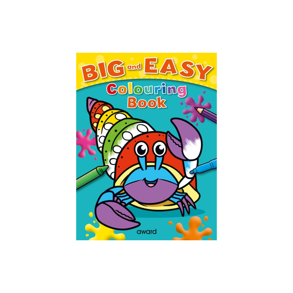 Produktbild för Big & Easy Colouring Books: Crab (häftad, eng)