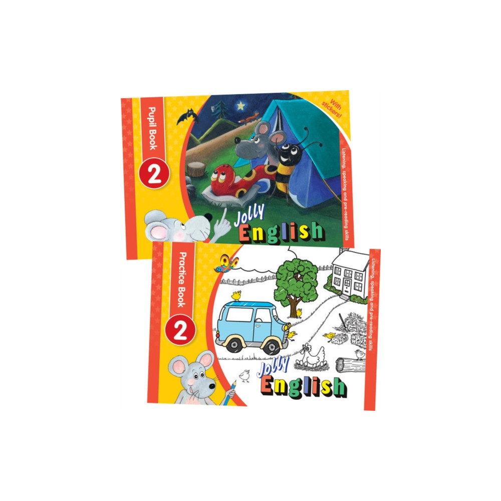 Produktbild för Jolly English Level 2 Pupil Set (häftad, eng)