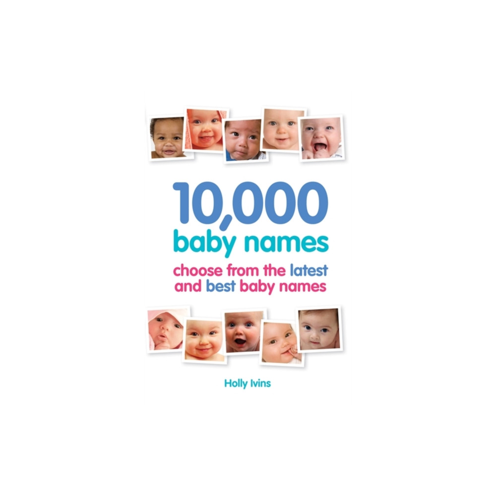 Produktbild för 10,000 Baby Names (häftad, eng)