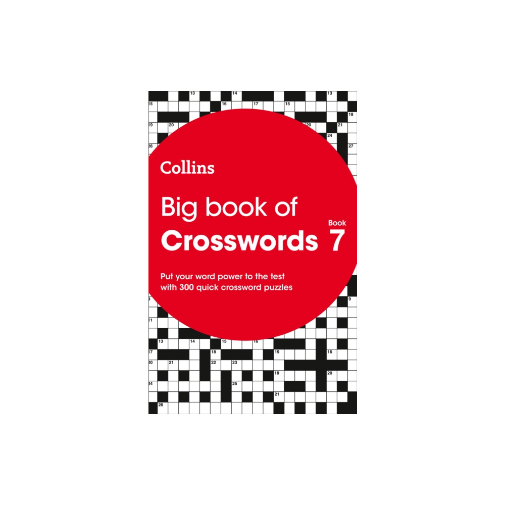 Produktbild för Big Book of Crosswords 7 (häftad, eng)