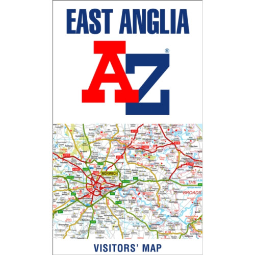 HarperCollins Publishers East Anglia A-Z Visitors’ Map