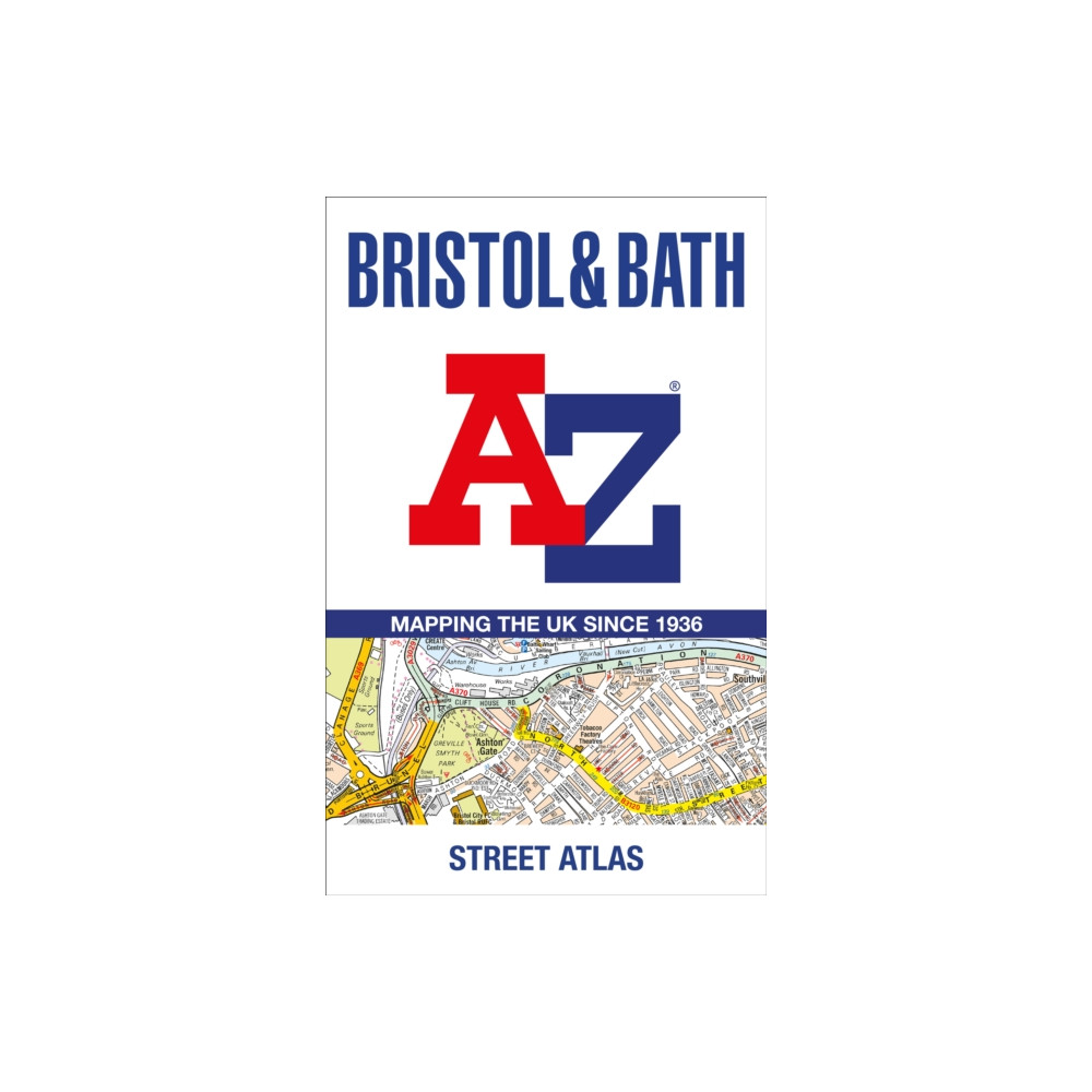 Produktbild för Bristol and Bath A-Z Street Atlas (häftad, eng)