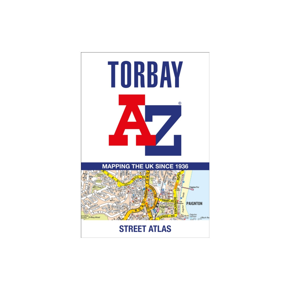 Produktbild för Torbay A-Z Street Atlas (häftad, eng)