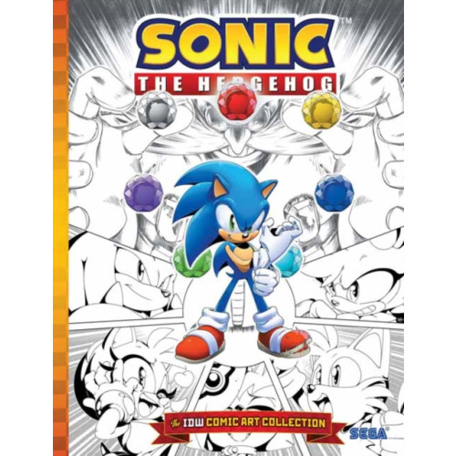 Idea & Design Works Sonic the Hedgehog: The IDW Comic Art Collection (inbunden, eng)