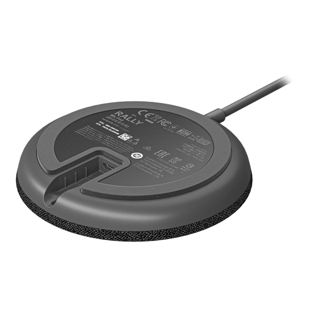 Produktbild för Logitech Rally Mic Pod grafit Bordsmikrofon