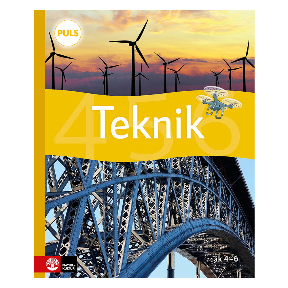 Produktbild för PULS Teknik 4-6 Grundbok, fjärde upplagan (inbunden)