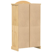 Produktbild för Garderob Corona 102x52x186 cm massiv furu