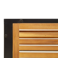 Produktbild för Trädgårdsbord 68x68x30 cm massivt akaciaträ