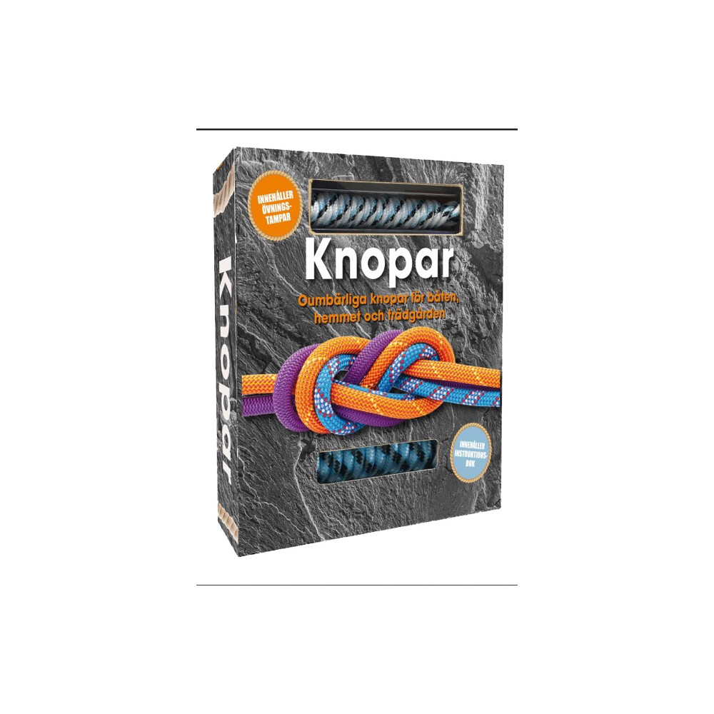 Produktbild för Knopar : Oumbärliga knopar för båten, hemmet och friluftslivet (bok)
