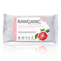 Rawganic Femenine Wipes 15 wipes Organic