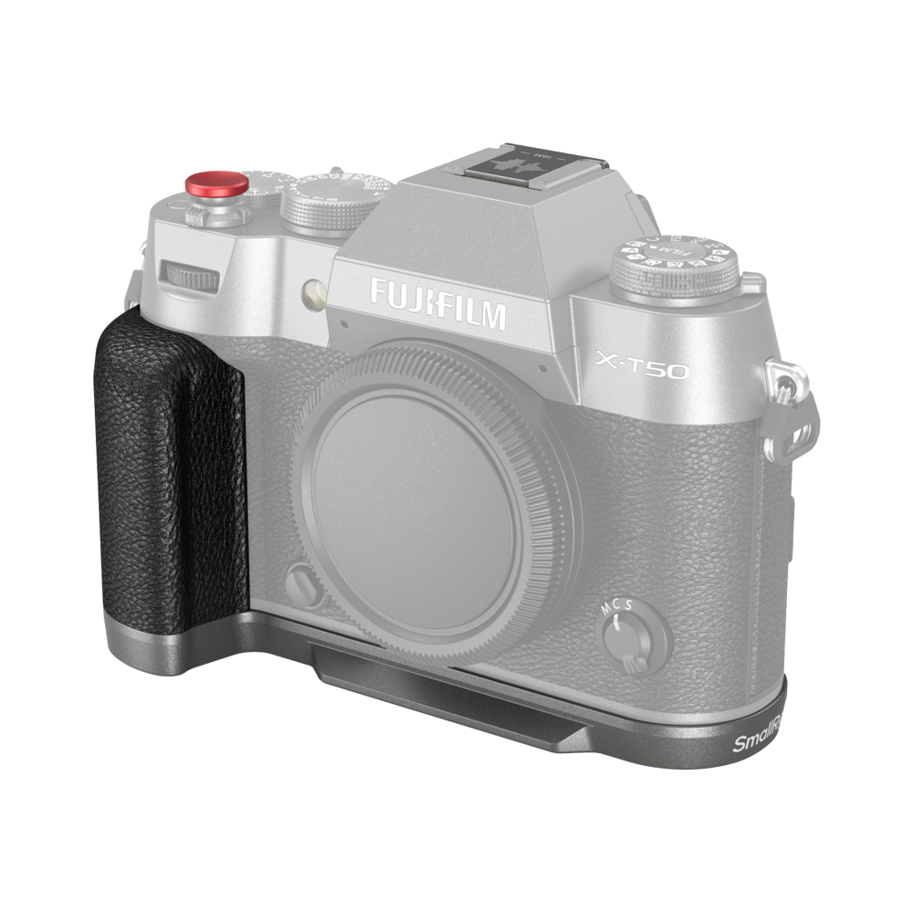 Produktbild för SmallRig 4712 Silicone L-Shape Handle for Fujifilm X-T50 Charcoal Silver