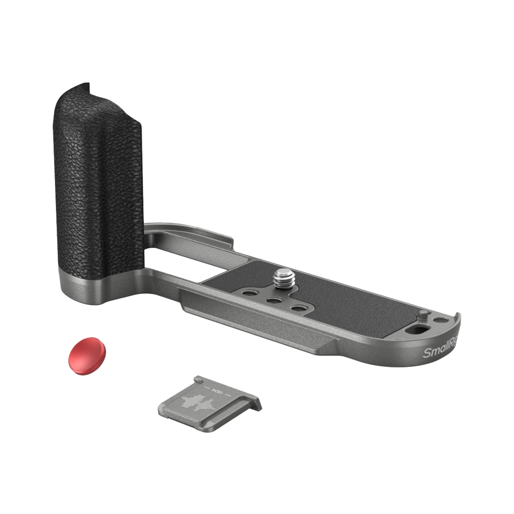 Produktbild för SmallRig 4712 Silicone L-Shape Handle for Fujifilm X-T50 Charcoal Silver