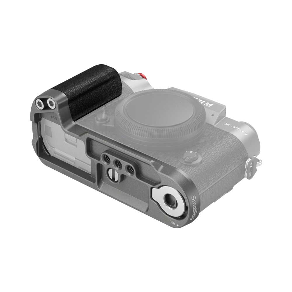 Produktbild för SmallRig 4712 Silicone L-Shape Handle for Fujifilm X-T50 Charcoal Silver