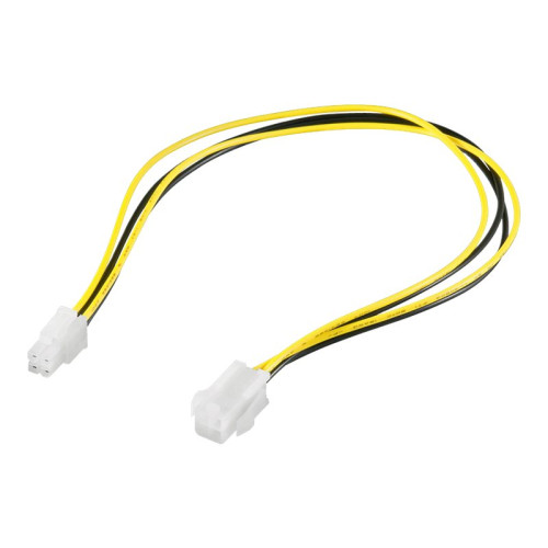Goobay goobay - förlängningskabel för ström - effekt P4 till effekt P4 - 37 cm