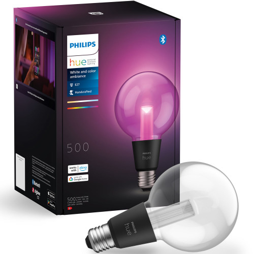 Philips HUE Lightguide Globe 95mm E27 White and Color Ambiance