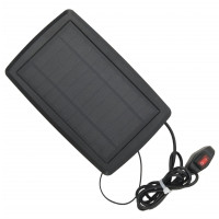Produktbild för Markis manuellt infällbar med LEDs brun 450x350 cm