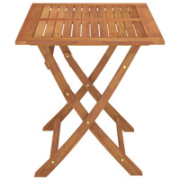 Produktbild för Hopfällbart trädgårdsbord 120x70x75 cm massivt eukalyptusträ