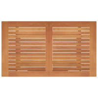Produktbild för Hopfällbart trädgårdsbord 120x70x75 cm massivt eukalyptusträ
