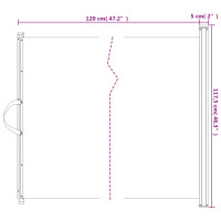 Produktbild för Infällbar husdjursgrind vit 117,5x125 cm