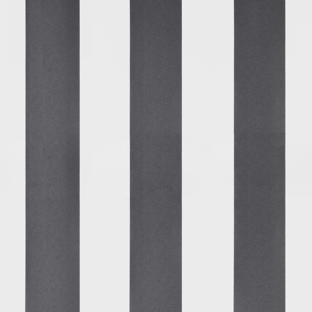 Produktbild för Markis manuellt infällbar antracit&vit 400x350 cm