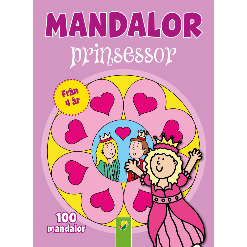 Produktbild för Mandalor : Prinsessor (häftad)