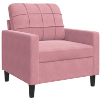Produktbild för Fåtölj Rosa 60 cm sammet