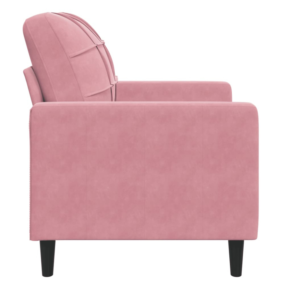 Produktbild för Fåtölj Rosa 60 cm sammet