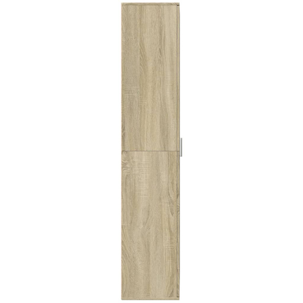 Produktbild för Högskåp sonoma-ek 70x35x180 cm konstruerat trä