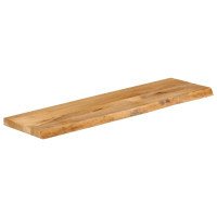 Produktbild för Bordsskiva 120x40x3,8 cm levande kant massivt mangoträ