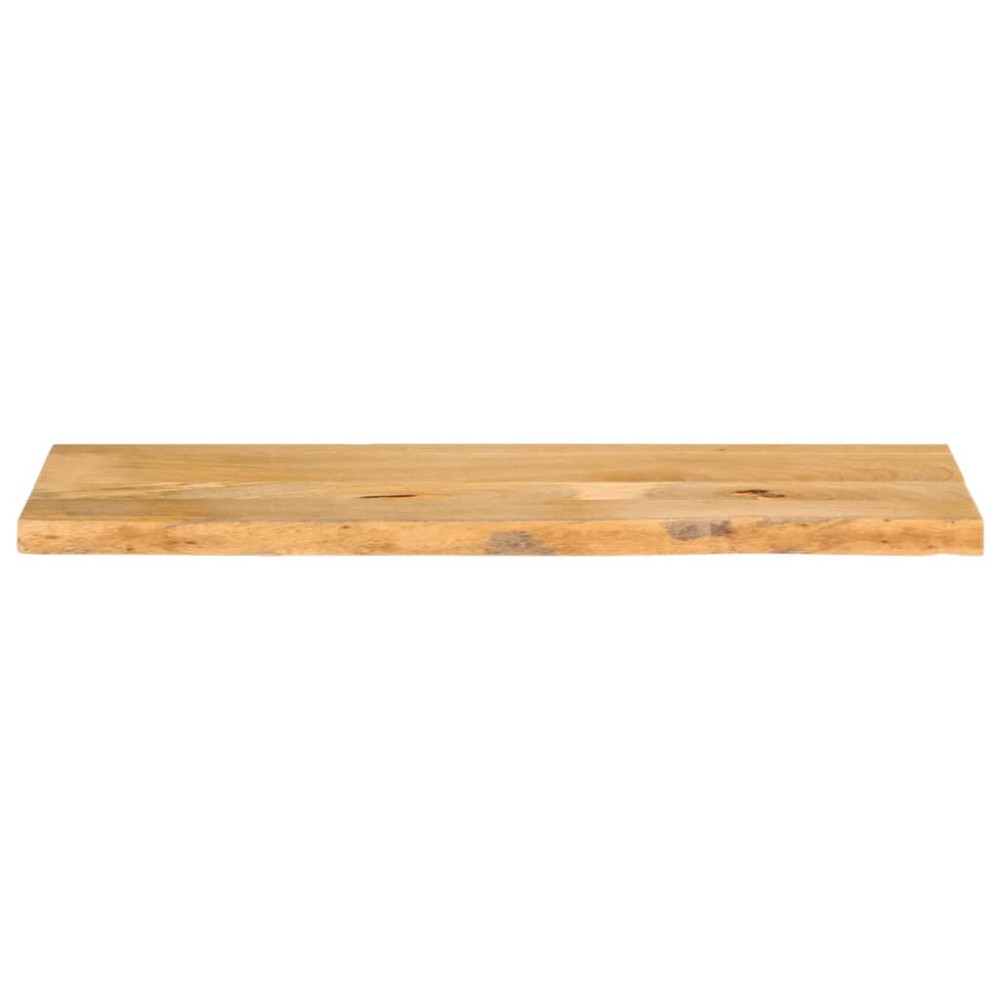 Produktbild för Bordsskiva 120x40x3,8 cm levande kant massivt mangoträ