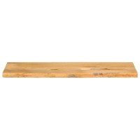 Produktbild för Bordsskiva 120x40x3,8 cm levande kant massivt mangoträ