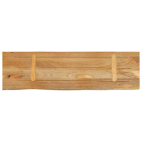 Produktbild för Bordsskiva 120x40x3,8 cm levande kant massivt mangoträ